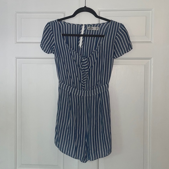 Hollister Pants - Hollister Striped Romper